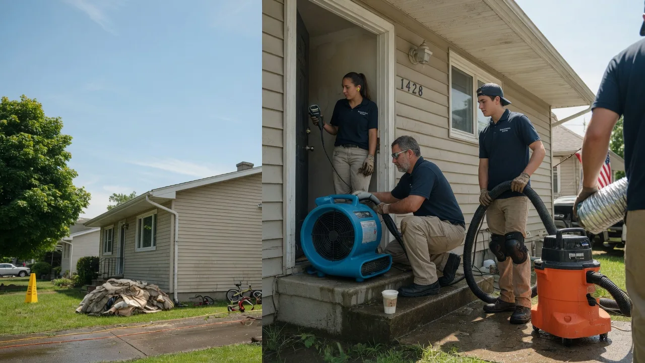 Water Damage Restoration in Bourbonnais, IL near me